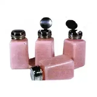 ขวดจ่ายน้ำยา IPA แบบสีชมพู Pink ESD IPA dispenser