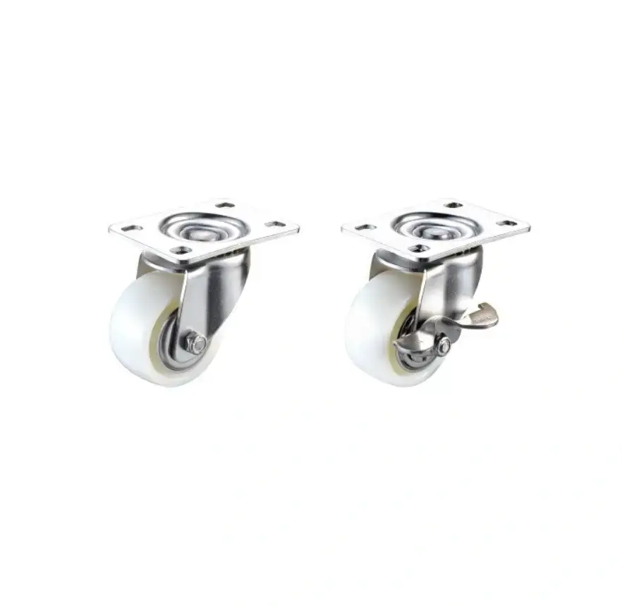 ลูกล้อไนลอน รุ่นน้ำหนัก 150kgf Medium Duty Casters GN-SEA065 series (Nylon Wheel, SUS304) - Load Capacity