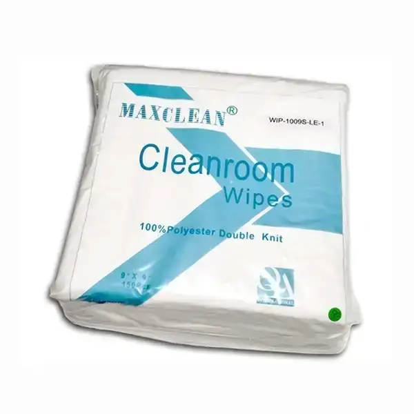ผ้าโพลีเยสเตอร์ใช้ในห้องคลีนรูม 100% Polyester Wipers
