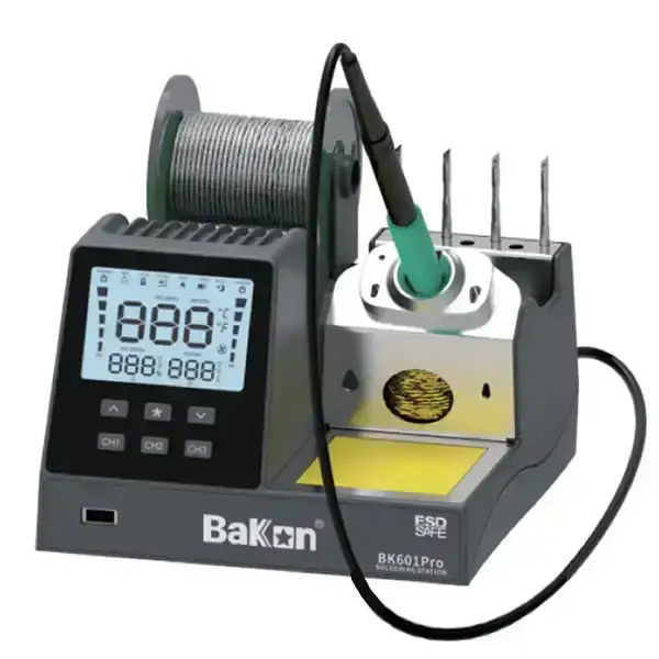 เครื่องบัดกรี หัวแร้งบัดกรี BK601PRO Soldering Station