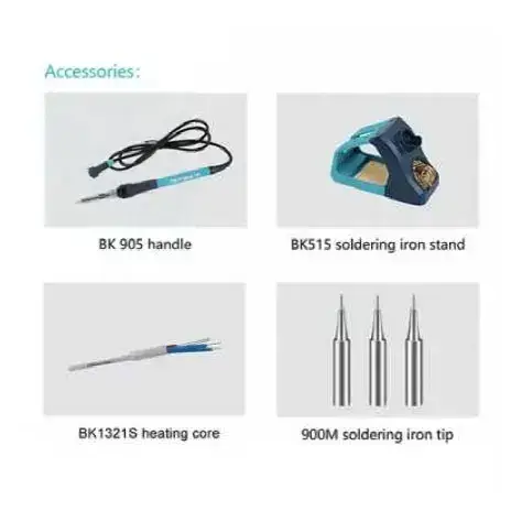 หัวแร้งปรับอุณหภูมิ 200-480C BK969A Soldering Station รุ่น/รหัส 002463 รูปที่ 2