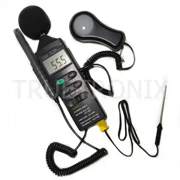 มิเตอร์วัดสถาพแวดล้อม CEM DT-8820 4-in-1 Environment Meter รุ่น/รหัส 000247 รูปที่ 2