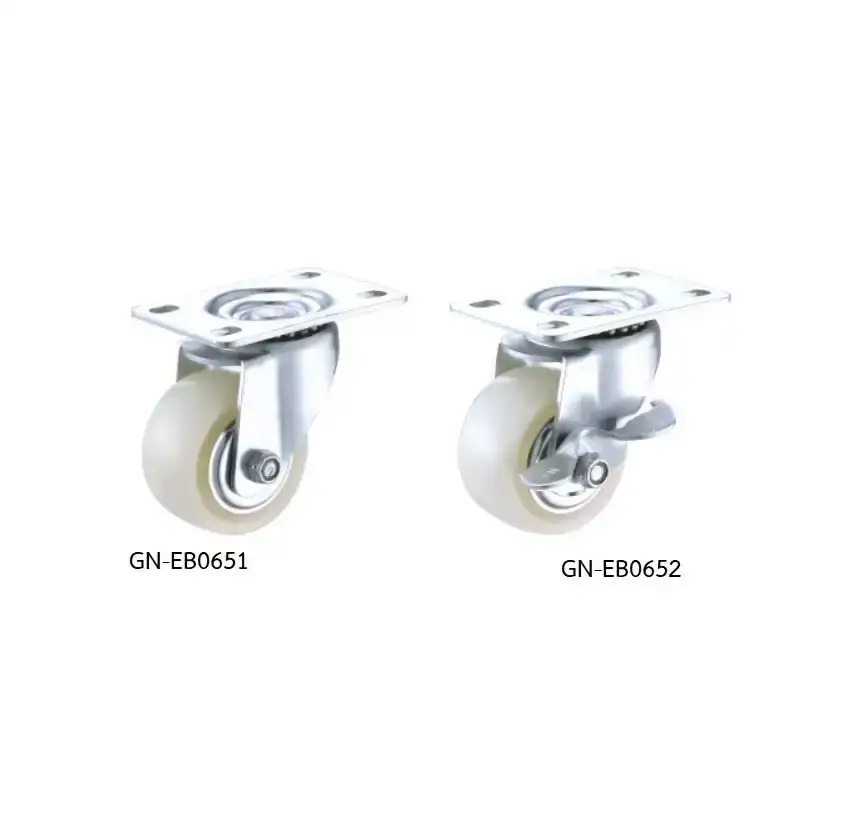 ลูกล้อไนลอน รุ่นน้ำหนัก 150kgf Medium Duty Casters  GN-EB065 series (Nylon Wheel) - Load Capacity รุ่น/รหัส 001661 รูปที่ 2
