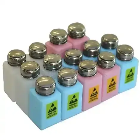 ขวดจ่ายน้ำยา IPA แบบสีชมพู Pink ESD IPA dispenser รุ่น/รหัส 000424 รูปที่ 2