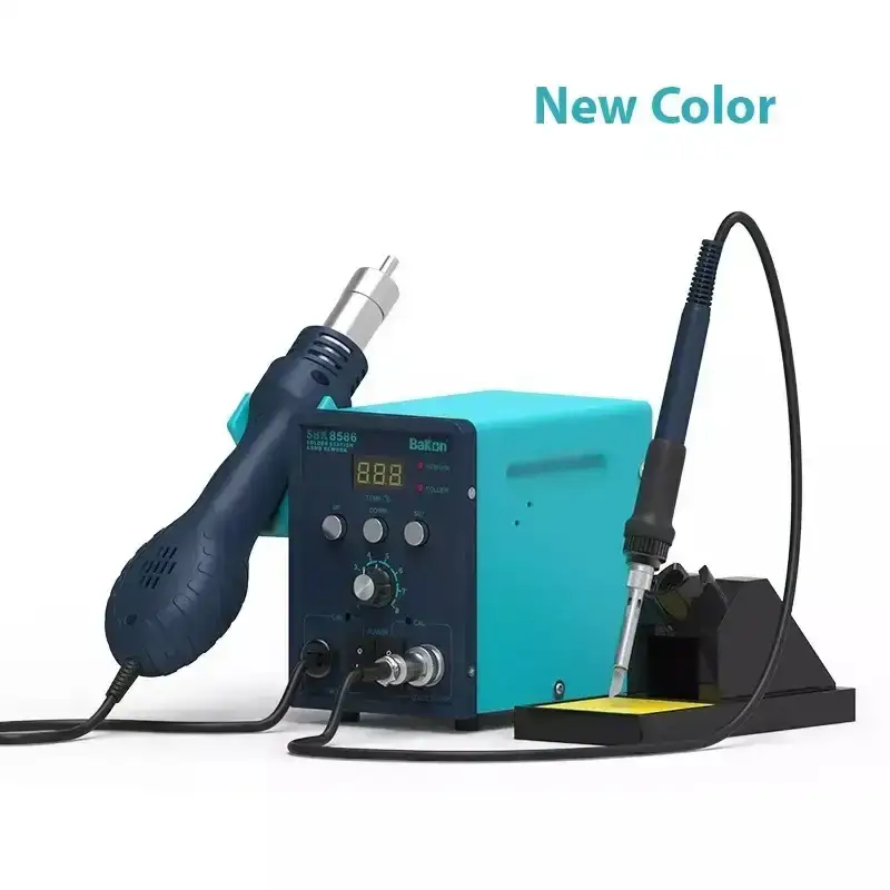 เครื่องเป่าลมร้อนพร้อมหัวแร้ง 2in1 Hot air-Soldering Station SBK8586 รุ่น/รหัส 000290 รูปที่ 2