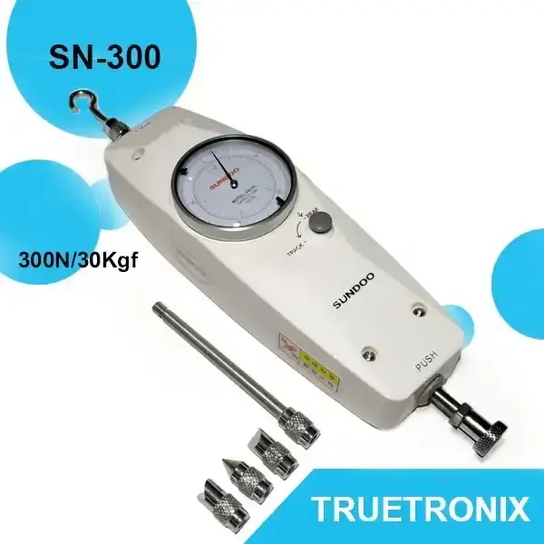 เครื่องวัดแรงดึงแรงกดแบบเข็ม Sundoo SN-300 Analog Push Pull gauge รุ่น/รหัส 002263 รูปที่ 2